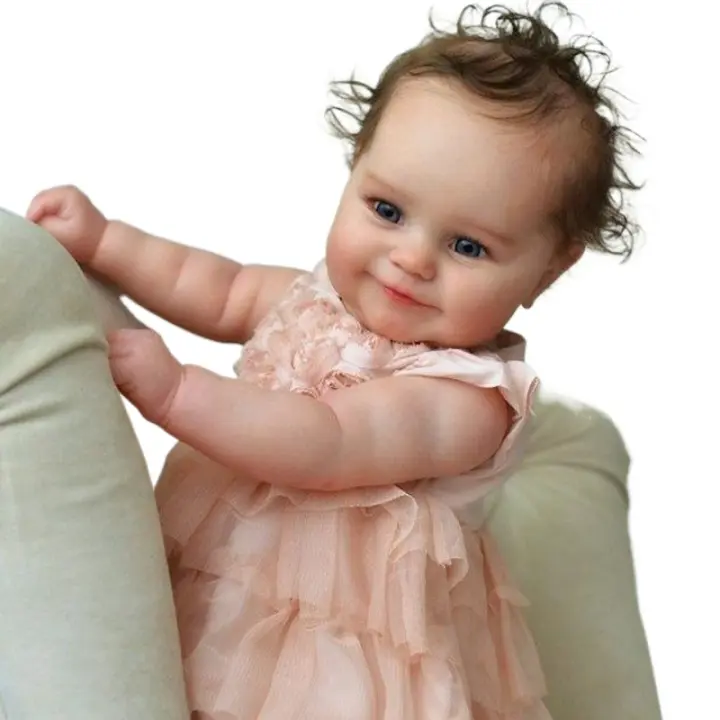 Muñeca De Bebé Reborn Realista De 50 CM Con Piel Pintada En 3D - 1