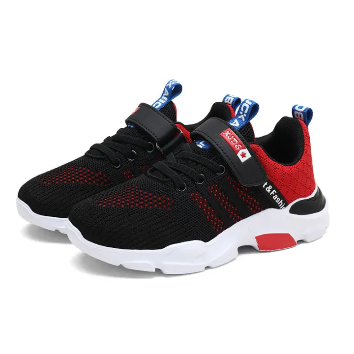 Zapatillas de Malla Transpirables de Deporte para Niños Correr con Velcro - 1
