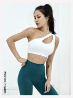Sujetador de Yoga de melocotón móvil para mujer, ropa interior inalámbrica para Fitness, ropa deportiva, ABY - details 5