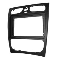 Fascia de Radio de coche para Benz clase C W203 02-04, adaptador de placa de Marco estéreo de DVD, instalación de tablero de montaje, Kit de embellecedor de bisel - details 5