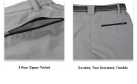 MAGCOMSEN hombres verano bermudas cargo pantalones cortos ligeros de secado rápido - details 4