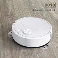 Aspiradoras automáticas con carga USB, Mini máquina de limpieza inteligente, Robot de barrido y fregado, blanco - details 1