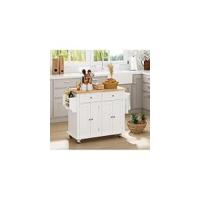 Estantería de Cocina con 3 Estantes y Cesta Metálica, Mesa Auxiliar de Cocina con Estantes Soporte de Microondas con Ganchos, 90 x 40 x 83 cm - details 10