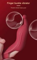 Estimulador Vibratorio Finger Potenciador de Placer para Mujeres Juguete Erótico para Parejas Lesbianas Categoría de Salud Categoría de Juguetes Sensuales - details 0