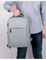 Mochila de negocios para hombre, versión coreana, bolsa de viaje de moda, mochila informal para estudiantes, minimalista y a la - details 16