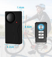 Alarma antirrobo para puerta y ventana, alarma de vibración inalámbrica con Control remoto, sensores de seguridad para bicicleta, 110dB - details 8