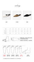 Nuevos zapatos de trabajo Xiaoxiangfeng retro simples de tacón bajo - details 3