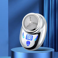 Afeitadora eléctrica portátil para hombre, potente recortadora de barba eléctrica de bolsillo, bonito regalo para padre o novio - details 1