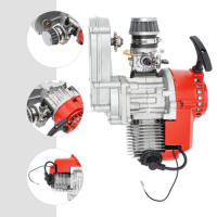 Motor de arranque por tracción para Mini Dirt Bike ATV de bolsillo, 2 tiempos, 49CC, 50cc - details 2