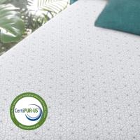 Zinus 90x190 cm - Altura 15 cm - Colchón de espuma con memoria - Rigididad media - Certificado OEKO-TEX - Colchón de té verde - details 14