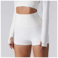 Pantalones de Yoga de Cintura Alta y Sin Costuras Shorts Deportivos para Mujeres - details 2