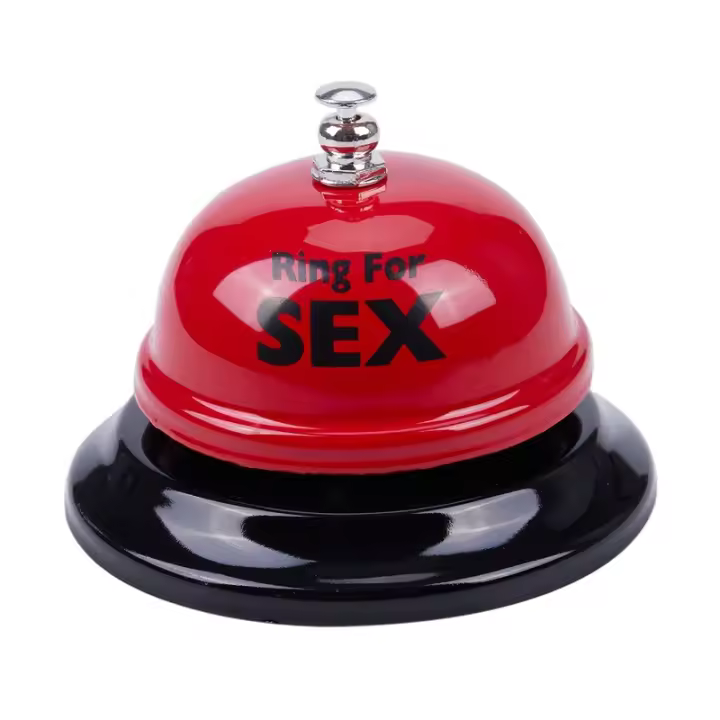 Anillo sexual divertido y creativo SM, juego para adultos, regalo novedoso, despedida de soltera, despedida de soltera, recordatorio de vida sexual, campana para pareja, coqueteo - 1