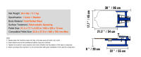 SucceBuy Máquina de serigrafía de 1 color y 1 estación, 21,2x17,7 pulgadas con paleta de doble capa, tensión ajustable para camisetas DIY - details 1