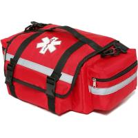 Botiquín de primeros auxilios para exteriores, bolsa médica táctica, estuche de rescate de gran capacidad, mochila de viaje Oxford reflectante impermeable con múltiples bolsillos - details 3