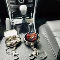 Mini Cepillo de Gato Colored Acero Inoxidable Portátil con Tapa Duradero y Sellado para Coche - details 3