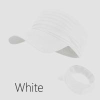 Sombrero de copa vacío con protección solar de poliéster, sombreros para el sol transpirables de Color sólido de secado rápido, protección UV a prueba de sol, gorra con visera para adultos - details 6