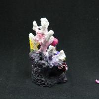 Adorno de arrecife de Coral simulado de resina, artesanía colorida, paisajismo del tanque de peces, accesorios creativos de plantas acuáticas artificiales - details 3