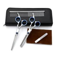 Tijeras de Peluquería Profesional para Perros Punas Seguras de Acero Inoxidable Títanio - details 2