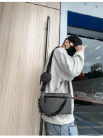 Nuevos bolsos para hombres y mujeres, bolsos de cadena personalizados de moda, bolsos de mensajero de hombro neutros y versátiles de moda, bolsos cuadrados pequeños. - details 37