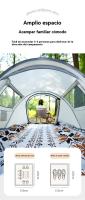 Tienda campaña montaje rapido Protección solar al aire libre viajar Camping impermeable - details 5