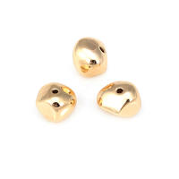 Espaciador de arco iris y Luna de latón, Color oro de 18K, paloma, estrella, nube, cilindro, pulsera ovalada, cuentas, fabricación de joyería, accesorios Diy - details 53