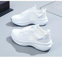 Zapatillas de deporte para mujer Suela gruesa Zapatillas de correr ligeras Flyknit transpirables de moda - details 19