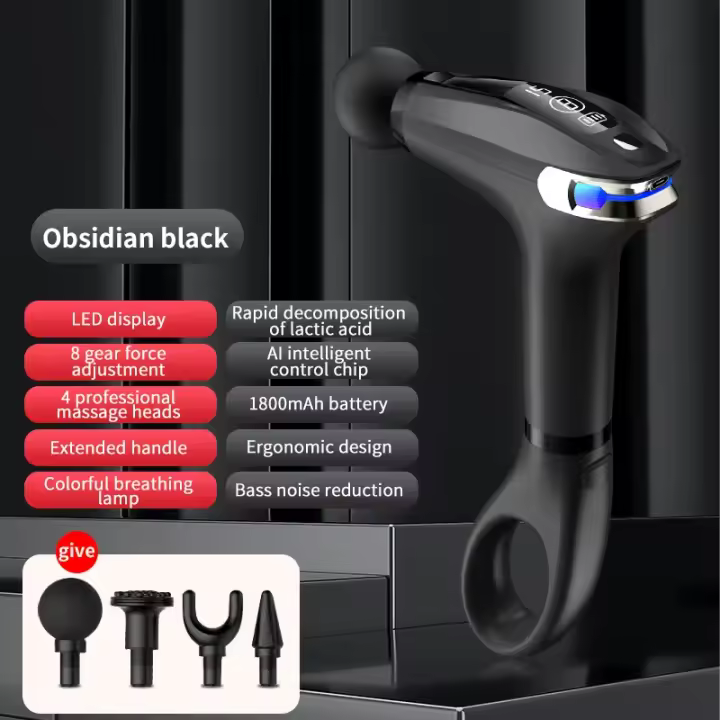 Pistola de masaje Profesional, masajeador muscular de textil profundo para Cuerpo complete, Alivio del Dolor y Cuello - 1