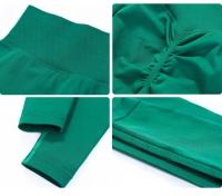 Leggings de Yoga de Cintura Alta Pantalones Deportivos de Nylon Transpirables Secado Rápido - details 41
