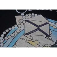 Camiseta de Verano de Algodón Puro Ajuste Suelto, Cuello Redondo, Estilo Casual para Hombres y Parejas Deportes y Moda - details 14