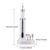 Taladro eléctrico profesional para uñas Máquina pulidora Eliminación de piel muerta Lijado artístico Pluma Pulidor de uñas Herramientas y equipo de manicura - details 11