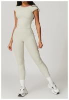 Camiseta deportiva de manga corta para mujer, Top ajustado de secado rápido, ropa informal para correr y Yoga - details 4