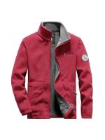 New Men Fleece Jacket Pockets Thicken Polar Jackets Cold-Proof Overcoat Plus Size Women Coat Winter Windbreaker Jackets For Men - details 7