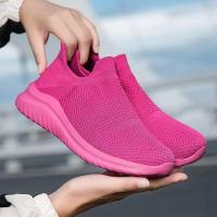 Nuevas zapatillas deportivas casuales de malla y tejido para mujer - details 10