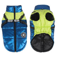 Chaqueta cálida de invierno con arnés para perros pequeños y medianos, abrigo de algodón grueso impermeable para mascotas, ropa para Chihuahua, Bulldog francés - details 11