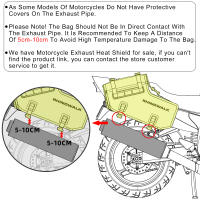 Rhinowalk-Bolsa para motocicleta 100% impermeable, 18L/28L/48L, gran capacidad, 2 uds., ajuste Universal, bolsa para alforja de motocicleta, bolsas laterales para sillín - details 3