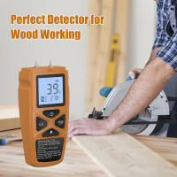 Medidor de humedad Digital de mano, Detector de humedad de madera, higrómetro LCD, medición de humedad para madera, papel de bambú, Herbal - details 4