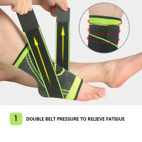 Protección de soporte de tobillo 3D, protector de pie presurizado, correa de soporte ajustable, protección de tobillo - details 1