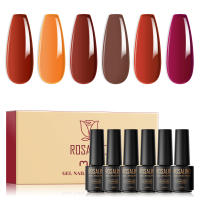ROSALIND-Kit de esmalte de Gel para uñas, semipermanente UV Led, serie rosa, 7ml - details 42