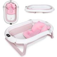 Bañera Plegable para Bebé de 80cm con Soporte Bañera de Bebé con Termómetro - details 28