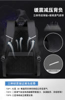 Estuche duro 17,3 pulgadas portátil bolsa de los hombres y las mujeres mochila universal de gran capacidad impermeable estudiante - details 12