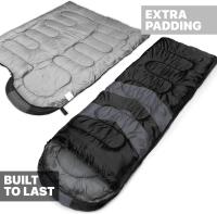 MalloMe Saco de Dormir Ultraligero y Impermeable para Adultos Compacto y Ligero para Niños, Saco de Dormir para Invierno, Saco de Dormir Ligero para Montañismo y Camping - details 25