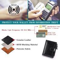 Cartera pequeña para Mujer, tarjeta Bloqueo RFID, Billetera de Cuero, regalos originales para mujer - details 18
