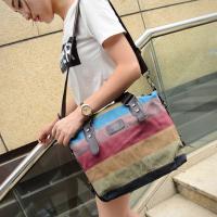 Bolso de hombro de lona multicolor para mujer, bolso de mano Hobos - details 2