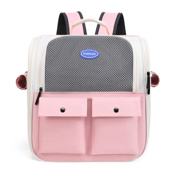 Bolsa para gatos Bolsa de hombro Bolsa de espacio Mochila portátil al aire libre Cápsula de mano Perro transpirable Bolsa para mascotas gato - 1