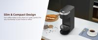 Cafetera de servicio individual delgada 2 en 1 para taza K y café molido, Mini máquina de café de viaje de una taza para el hogar, escritorio, cocina y dormitorio, se adapta a la taza de viaje - details 3