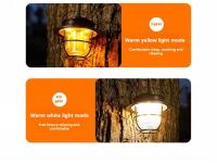 Linterna de Camping LED Retro Luz de Camping Portátil, Sin Ajuste, Impermeable, Recargable para Exteriores - details 3