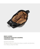 Bolso de gran capacidad de moda para mujer, nuevo bolso de hombro retro simple, bolso de viaje. - details 4