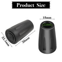 Bastones de goma para caminar, protectores de gorras para senderismo, 6cps - details 5