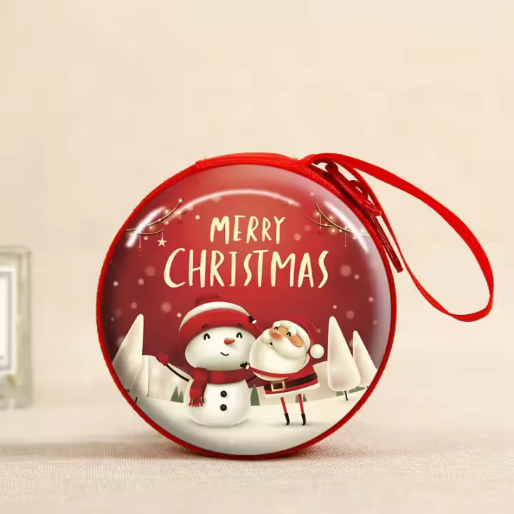 Monedero de Dibujos Animados Temático de Navidad Mini Cartera Portátil para Niños - 1