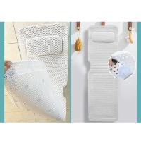 Alfombrilla antideslizante para bañera con ventosas, reposacabezas para bañera de secado rápido, alfombrilla de baño de espuma de PVC, soporte para el cuello, cojín para colchón de baño de malla de aire 3D - details 9